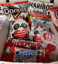 Load image into Gallery viewer, Panda Valentine’s Day Box